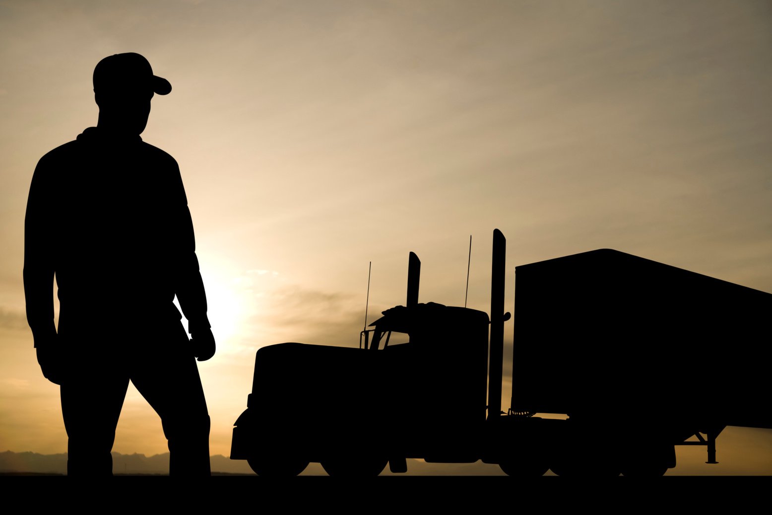 Truck Driver and his Rig